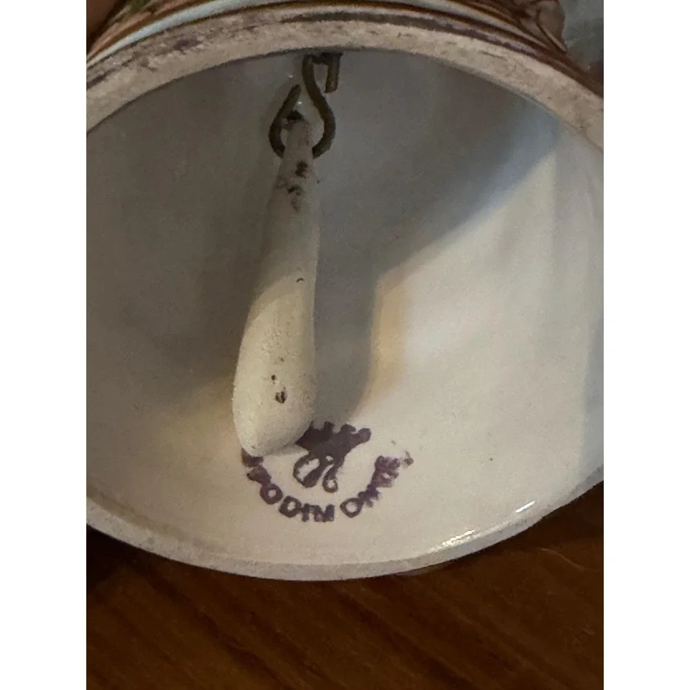 Capodimonte porcelain bell